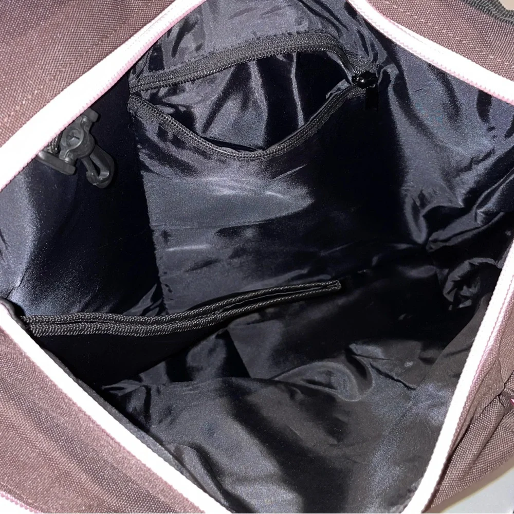 DIAPER DUDE Brown And Pink Travel Bag